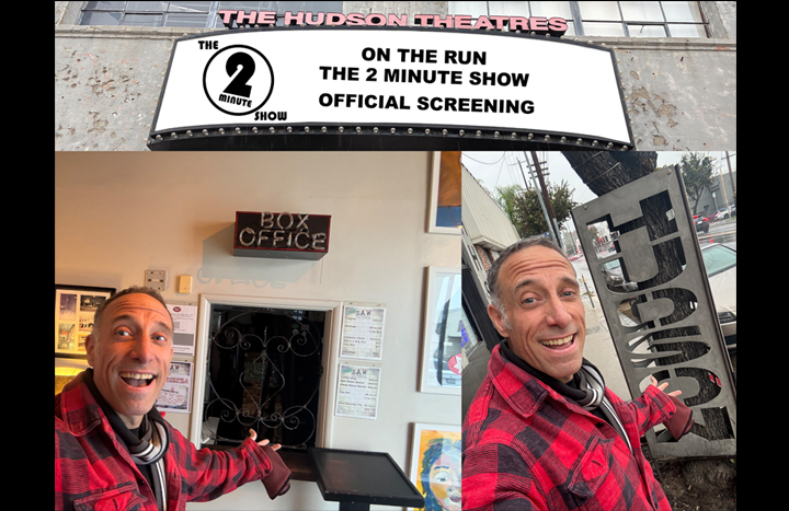Dik Lee at the Hudson Theatres - Official Screening of "On the Run - The 2 Minute Show"